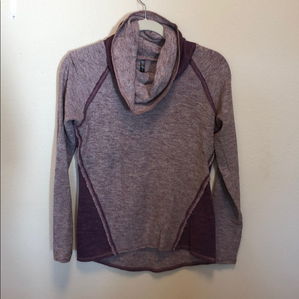 Kühl Like New Purple Sweater w Cowl Neck - Size M